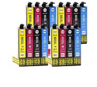 DEFIYAN T603 T603XL E-603XL Compatible Ink Cartridge Compatible With WorkForce WF-2810DWF WF-2830DWF WF-2835DWF WF-2850DWF Compatible Use(4SET)