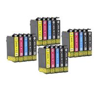 DEFIYAN T603XL Compatible Ink Compatible With 603XL E603 T603 Compatible With XP2100 XP3100 WF2810 XP3105 XP4100 XP4105 WF2830 XP2105 Printers(8BK-4C-4Y-4M)