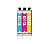 DEFIYAN T603XL Ink Cartridge Compatible With T603 T603XL Compatible With WorkForce WF2810DWF WF2830DWF WF2835DWF WF2850DWF Printers(3PCS)