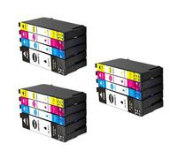 DEFIYAN T802XL Ink Cartridge Compatible With Workforce WF4720 WF4730 WF4734 WF4740 WF4745 Inkjet Printers(3 SET)