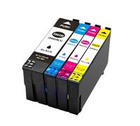 DEFIYAN T802XL T802 802 802XL Ink Cartridge Compatible With WF4720 WF4730 WF4734 WF4740 EC4020 EC4030 EC4040 Printers(1 SET)