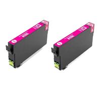 DEFIYAN T812 XL Ink Cartridge Compatible With WorkForce EC-C7000 WF-7820 WF-7840 T812 Printer(2pcs Magenta)