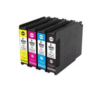 DEFIYAN T9071 T9081 T9082 T9083 T9084 Compatible Ink Cartridge Set Compatible With WorkForce Pro WF-6090DW And 6590DWF Printers(1 SET)