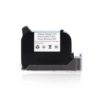 DEFIYAN Universal 42ML Black Red Blue Green Ink Cartridge Compatible With Handheld Inkjet Printers 12.7mm Print Height 1PC 2588(1 Black)