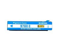 DEFIYAN Universal Ink Cartridges Compatible With Pagewide 577dw 577z P55250dw P57750dw Models 972A 913A 97UX 97UA 972X 973X 974X 975X 973A(97UX-Cyan-110ML)