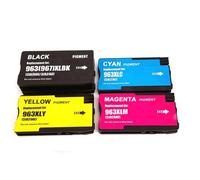 DEFIYAN Vilaxh Compatible Ink Cartridge Compatible With 963XL 967XL 963 967 Compatible With OfficeJet Pro 9010 9012 9015 9016 9020 9025 9026 Printers