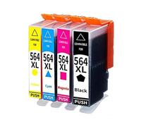 DEFIYAN Vilaxh Compatible Ink Cartridge Replacement Compatible With 564 XL Series Photosmart Printers B8550 C6380 6510 4610 4620 3520 5510 5520(Photo Grey)