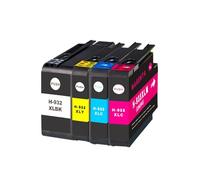 DEFIYAN Vilaxh Compatible Ink Cartridge Replacement Compatible With 932 933XL Compatible With Officejet 6100 6600 6700 7110 7610 7612 Printers