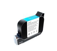 DEFIYAN Willita A-level 12.7mm Printing Height JS12 Compatible Fast Dry Eco Solvent Ink Cartridge Compatible With Handheld And Online Inkjet Printers(1pcs White)