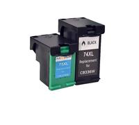 DEFIYAN XiongCai Compatible Ink Cartridges Compatible With 74 75 Compatible With Photosmart C4200 C5200 Officejet J5780 C4280 C4345 C4380 C4385 Compatible With HP74 XL 75XL