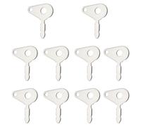 DEFIYEAR 10PCS Dumper Keys - Universal Spare Keys Spare Ignition Switch Keys for LUCAS, Plant Keys for LUCAS Ignition Switch, Plant Keys for Machinery Tractors Agricultural Ford Heavy Equipment