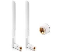 DEFIYEAR 2 Pcs 4G Antenna SMA Male 5dBi, External WiFi Antenna for PC Router Modem, Network Antennas Compatible for TP Link Huawe Netgear ZTE Trail Camera Gateway, 4G LTE Antennas