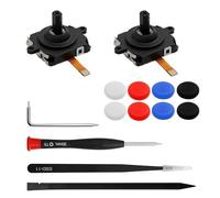 DEFIYEAR 2 Pcs for Oculus Quest 2 Controller - Silicone for Oculus Quest 2 Controllers Joystick Replacement Kit, Analog Thumb Stick Repair Set for Joystick Caps & VR Controller Repair Tools