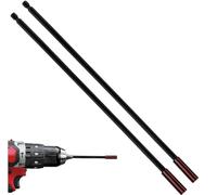 DEFIYEAR 2PCS 300mm/12inch Magnetic Drill Bit Extension Holders - 1/4" Hex Shank Impact Driver Extension Bar, Magnetic Drill Bit Holder for Tight Screws Precision Drilling