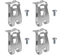 DEFIYEAR 4PCS Heavy Duty Belt Clip Hooks, Compatible for Makita DHP480 DHP482 HP457 HP347 TD127 TD126, Ultimate Convenience Secure Tool, Heavy Duty Drill Belt Clips with Stainless Steel Screws