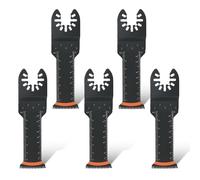 DEFIYEAR 5 Pcs Multi Tool Blades, Extra-Long Oscillating Saw Blades for Cutting Wood Plastic - Multi Tool Blade, Multitool Blades for Efficient Cutting