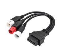 DEFIYEAR Fits for Yamaha 3 4 6 Pin OBD2 Diagnostic Cable, OBD Fault Code Reader Adaptor Motorcycle OBD-II Engine System Diagnostic Tools Motorbike, Motorbike Parts Compatible for Yamaha Motorcycle