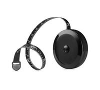 DEFIYEAR Retractable Body Tape Measure, 150cm/60 Inch Dual Sided Soft Measuring Tape with Pin Lock, Flexible Fiberglass Tape Measure for Body Measurement, Fitness, Weight Loss, Sewing and Tailoring