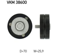 Deflection/Guide Pulley for CHRYSLER GRAND VOYAGER SKF VKM 38600 NEW