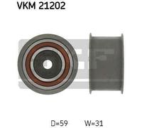 Deflection/Guide Pulley, timing belt for AUDI 100 C4 Avant A4 A6 SKF VKM 21202