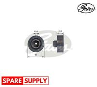 DEFLECTION/GUIDE PULLEY, TIMING BELT FOR AUDI SEAT SKODA GATES T42050