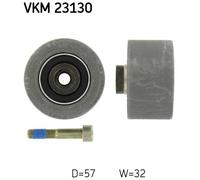 Deflection/Guide Pulley, timing belt for CITROËN BERLINGO C3 SKF VKM 23130