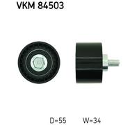 Deflection/Guide Pulley, timing belt for HYUNDAI TERRACAN SKF VKM 84503