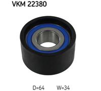 DEFLECTION/GUIDE PULLEY, TIMING BELT FOR IVECO DAILY SKF VKM 22380