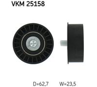 DEFLECTION/GUIDE PULLEY, TIMING BELT FOR OPEL ASTRA CLASSIC F SKF VKM 25158
