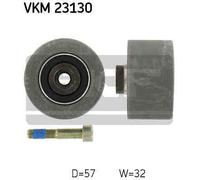 Deflection/Guide Pulley, timing belt for PEUGEOT 106 206 207 307 SKF VKM 23130