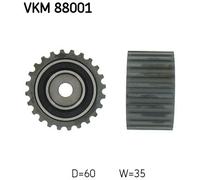 DEFLECTION/GUIDE PULLEY, TIMING BELT FOR SUBARU B3 FORESTER SKF VKM 88001
