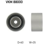 Deflection/Guide Pulley, timing belt for SUBARU IMPREZA LEGACY SKF VKM 88000