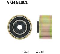DEFLECTION/GUIDE PULLEY, TIMING BELT FOR TOYOTA CAREVACA CRESSIDA SKF VKM 81001