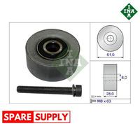 DEFLECTION/GUIDE PULLEY, TIMING BELT INA 532 0472 10