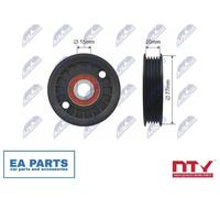 Deflection/Guide Pulley, V-belt for AUDI A4 A6 NTY RNK-AU-044