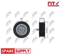 DEFLECTION/GUIDE PULLEY, V-BELT FOR MERCEDES-BENZ B906 NTY RNK-ME-029
