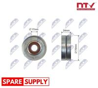 DEFLECTION/GUIDE PULLEY, V-BELT FOR SKODA FABIA PRAKTIK NTY RNK-AU-051