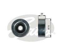 DEFLECTION/GUIDE PULLEY V-RIBBED BELT FITS: MAZDA 2 SALOON 1.5 I/1.3.MAZDA AX