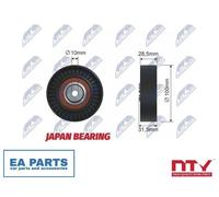 Deflection/Guide Pulley, V-ribbed belt for ALFA ROMEO 145 146 147 NTY RNK-AR-007