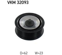 DEFLECTION/GUIDE PULLEY, V-RIBBED BELT FOR ALFA ROMEO GIULIA SKF VKM 32093