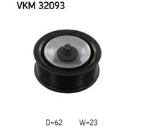 DEFLECTION/GUIDE PULLEY, V-RIBBED BELT FOR ALFA ROMEO GIULIA SKF VKM 32093