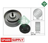 DEFLECTION/GUIDE PULLEY, V-RIBBED BELT FOR AUDI A8 INA 532 0463 10