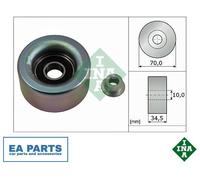 Deflection/Guide Pulley, v-ribbed belt for BEDFORD MIDI Bus INA 532 0590 10