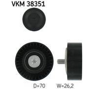 DEFLECTION/GUIDE PULLEY, V-RIBBED BELT FOR BMW E60 E61 E63 E64 SKF VKM 38351