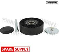 DEFLECTION/GUIDE PULLEY, V-RIBBED BELT FOR BMW E70 E71 FEBEST 1988-M57