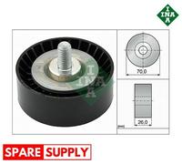 DEFLECTION/GUIDE PULLEY, V-RIBBED BELT FOR BMW E81 E87 E88 E82 INA 532 0475 10