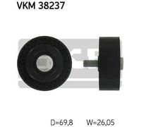 Deflection/Guide Pulley, v-ribbed belt for BMW E81 E87 E88 E82 SKF VKM 38237