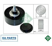 INA 532 0751 10 Deflection / Guide Pulley, v-ribbed belt
