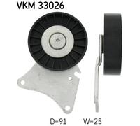 DEFLECTION/GUIDE PULLEY, V-RIBBED BELT FOR CITROËN BERLINGO SKF VKM 33026