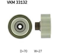 DEFLECTION/GUIDE PULLEY, V-RIBBED BELT FOR CITROËN C2 C3 C4 SKF VKM 33132